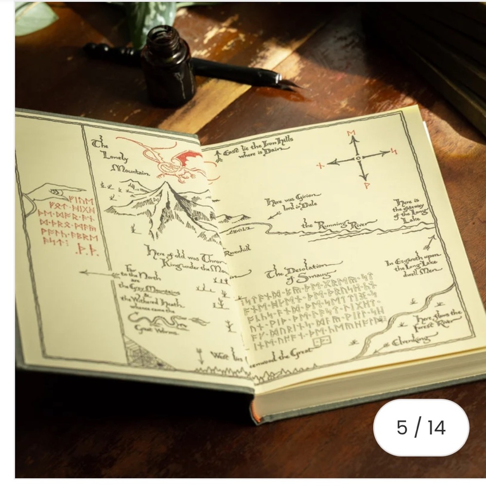 The Hobbit Journal (with Dust Jacket) - Picture 10 of 15